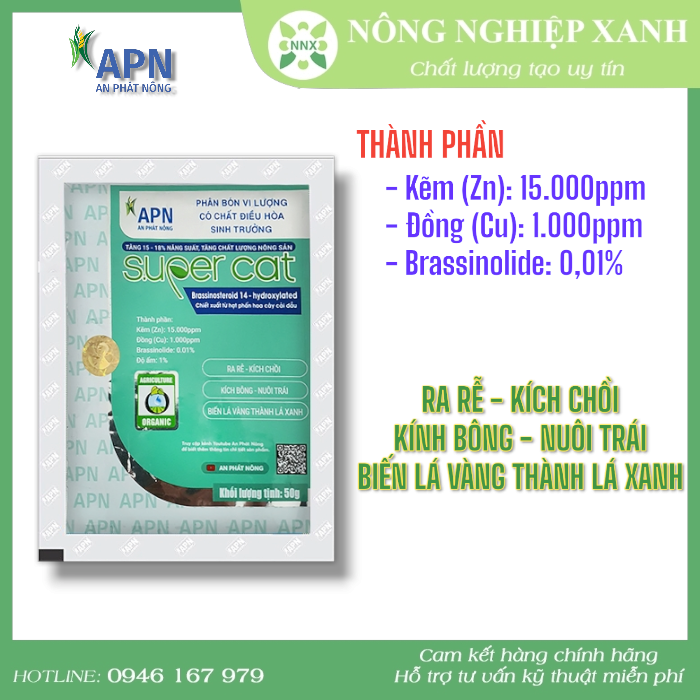 Phân bón vi lượng SUPER CAT